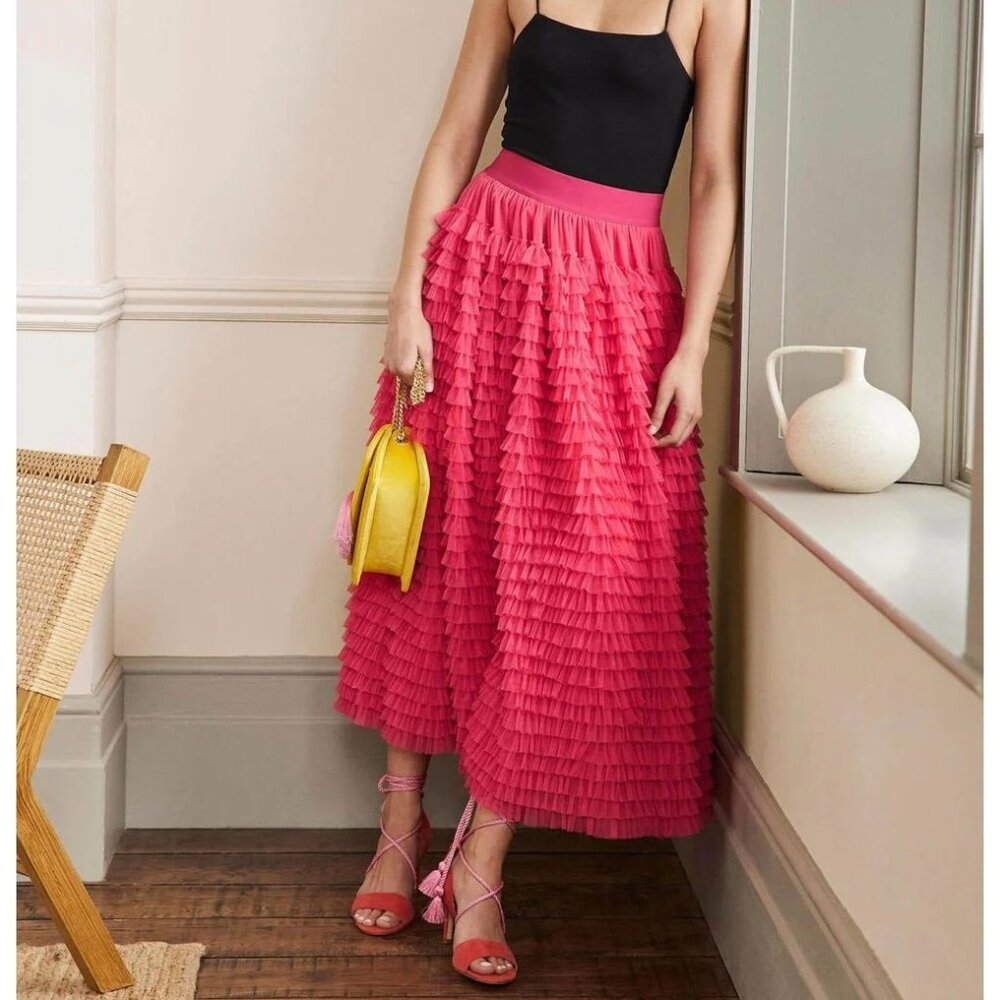 Boden Rachael Layered Tulle Skirt NWT - Picture 2 of 8